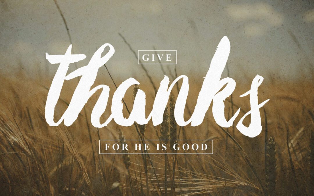 Thanksgiving and contentment