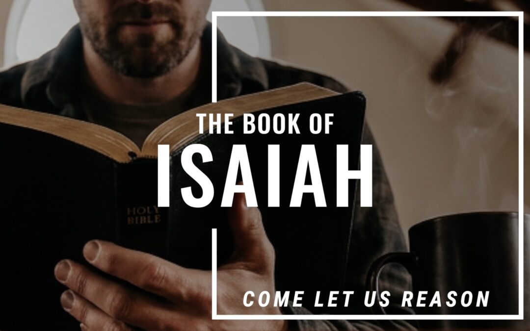 Come, let us reason together.